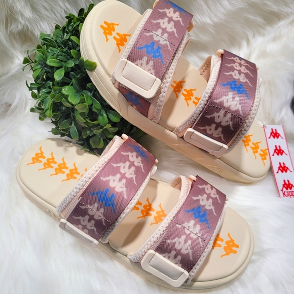 Kappa 222 Banda Aster 4 (Unisex) Light Beige/Dark Almond/Blue Ash - Picture 4 of 13